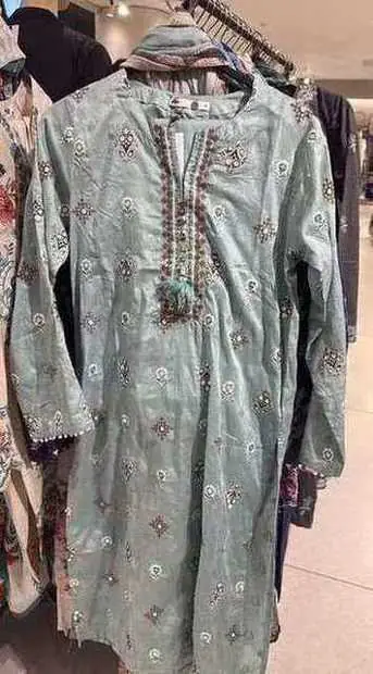 Sage Tribal Embroidered