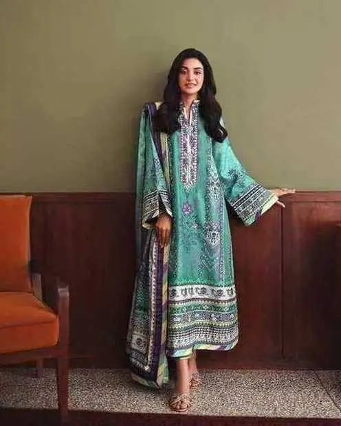 Teal Emerald Print