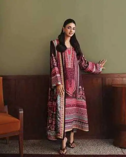 Maroon Wine Floral