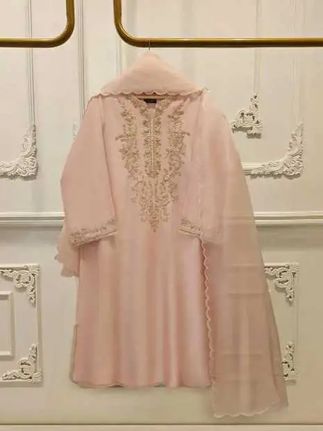 Blush Pink Embellished