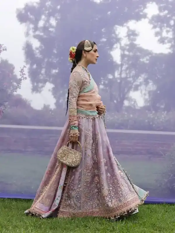 Lilac Blossom Lehenga