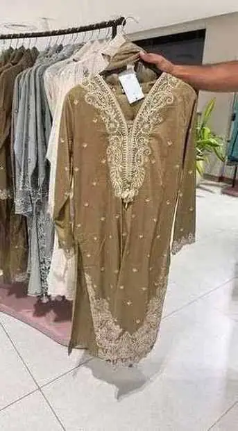 Olive Embroidered